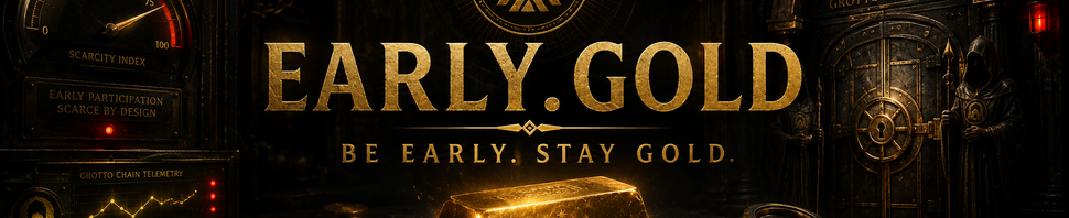 EARLY.GOLD - Be early, stay gold